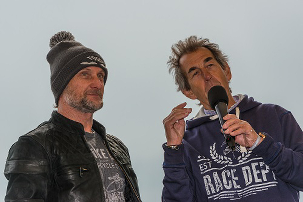 Carl Fogarty and Steve Parrish