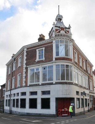 The former HSBC bank on Station Road which will become a community arts centre