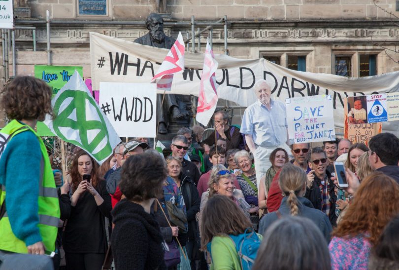 Over 200 people took part in the march on Saturday