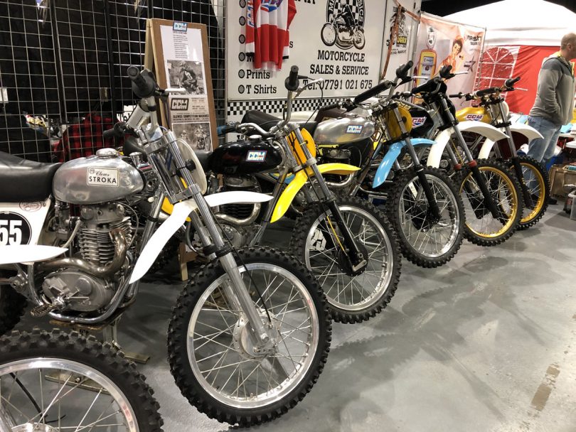Some of the classic bikes on display. Photo: Mortons Media Group