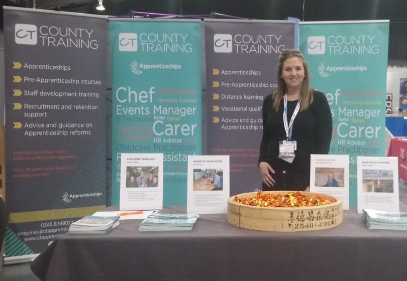 County Training at the region’s biggest apprenticeship event which took place in Telford on Thursday