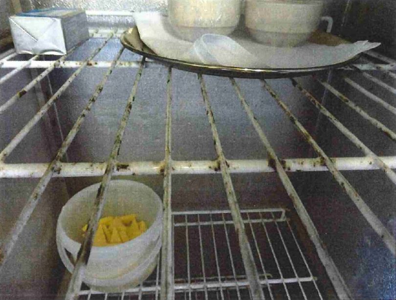 Dirty refrigerators were discovered at the hotel. Photo: Telford & Wrekin Council