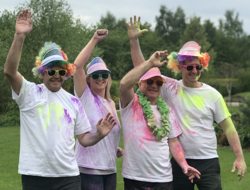 Severn Hospice’s annual Colour Run takes place at Telford Town Park