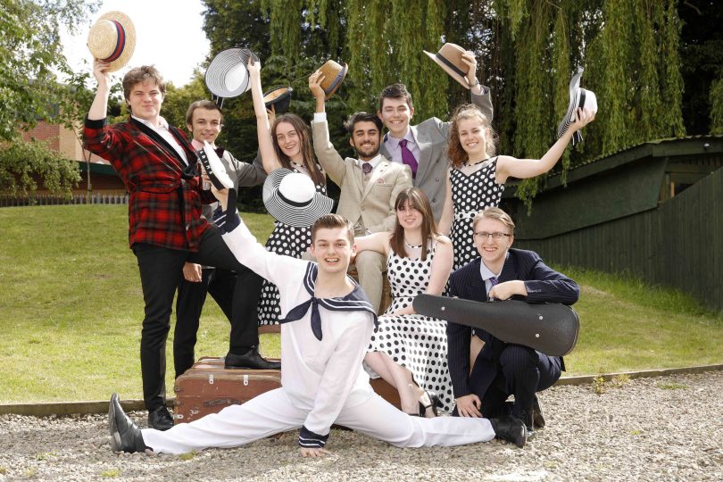 The cast of 37 pupils have learned to tap-dance and the spectacular song and dance numbers