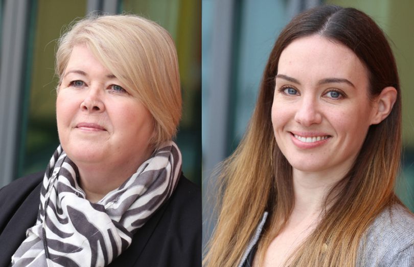 Alison Bytheway and Kate Hearne are the new accounting solutions clerks at Dyke Yaxley Chartered Accountants in Shrewsbury 