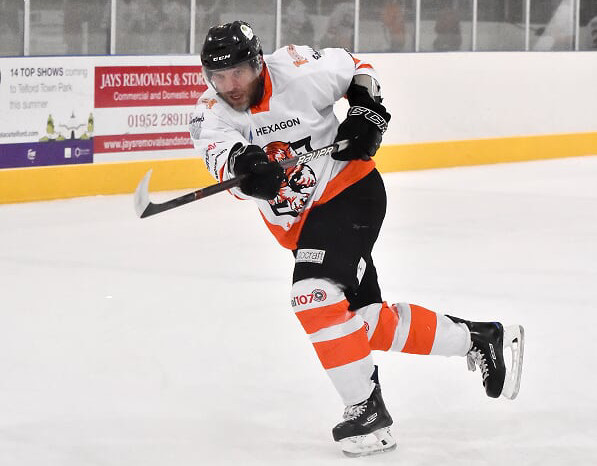 Ricky Plant is returning to Telford Tigers for the new season ahead. Photo: Telford Tigers / Steve Brodie