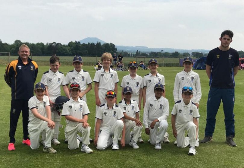 Shropshire Under 11s who played Staffordshire at Cound