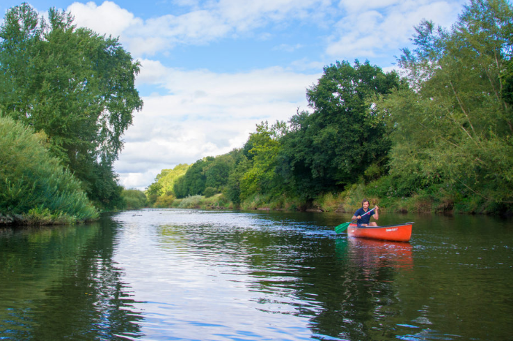 A charity row will take place on the River Severn
