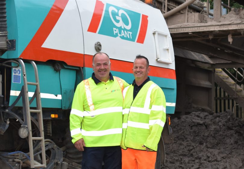 Glyn Grant celebrated 30 years at a road sweeper depot in Telford last week while older brother Pete has worked at the same business for 32 years