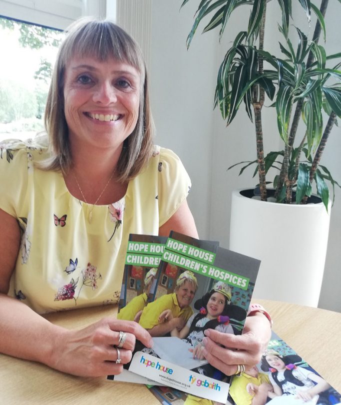 Alison Carter – partner and head of the personal injury team at Martin-Kaye 	Solicitors in Telford – prepares the space for the Hope House counselling sessions