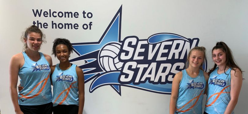 Four of Wrekin's netball players have been selected for the final Severn Stars team which is taking part in the U15 England Netball League 