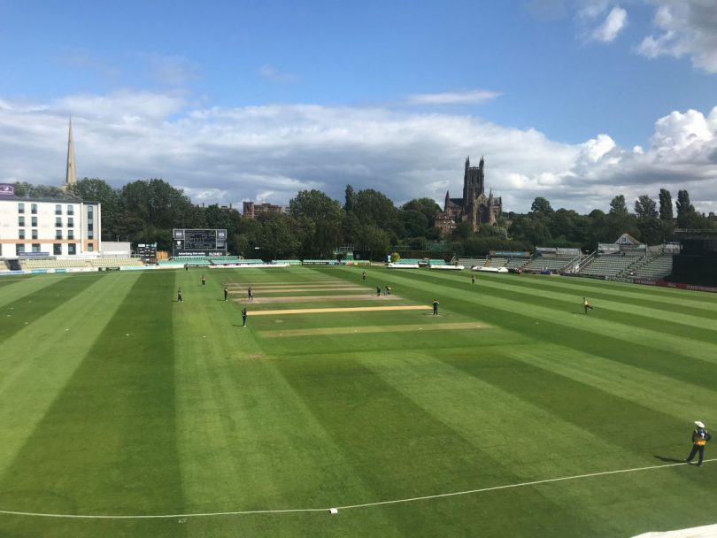 Worcestershire’s Blackfinch New Road ground hosted Shropshire’s Academy side