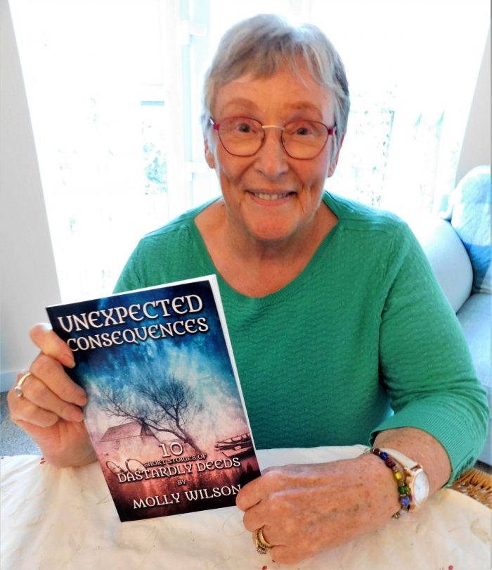 Eleanor will be signing copies of her book, Unexpected Consequences: 10 Short Stories Of Dastardly Deeds, at Shire Living Withywood, Penson Way on Saturday November 23rd at 10.30am