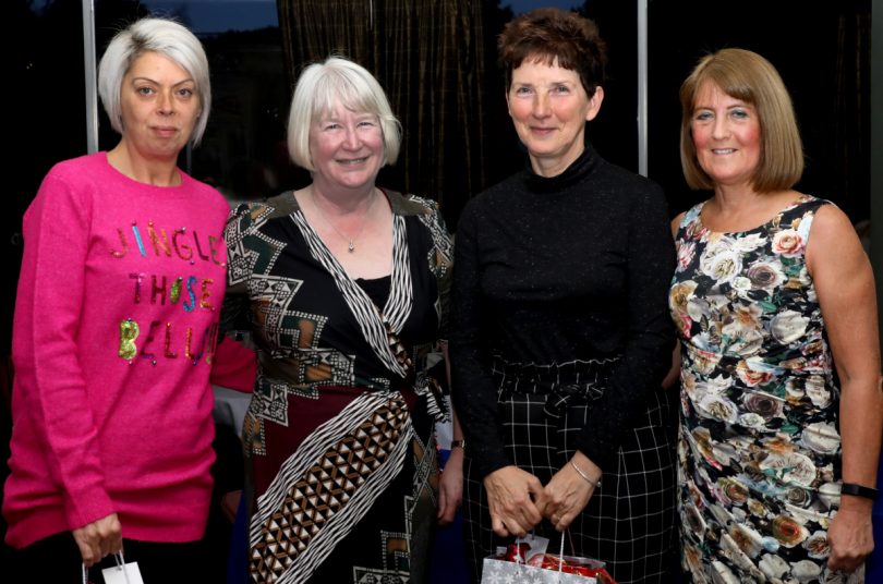 Claire Hull, Ladies Captain – Joy Foster, Suzanne Huxley  and Ladies Handicap Secretary - Vanessa Statham. Photo: Mike Purnell