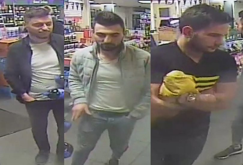 Police are keen to identify the three men pictured as they may have information that can help with enquiries