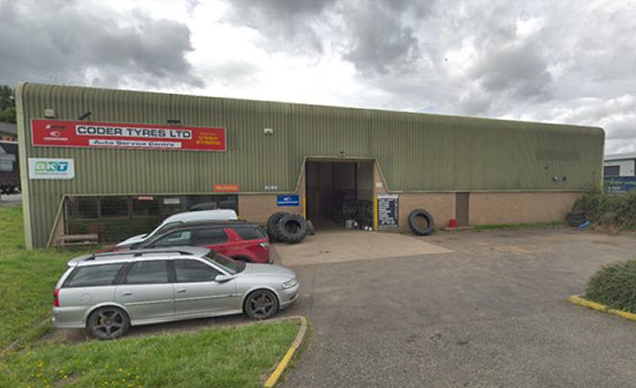 Unit O, Coder Road, Ludlow is currently let to Coder Tyres Limited on a six-year lease