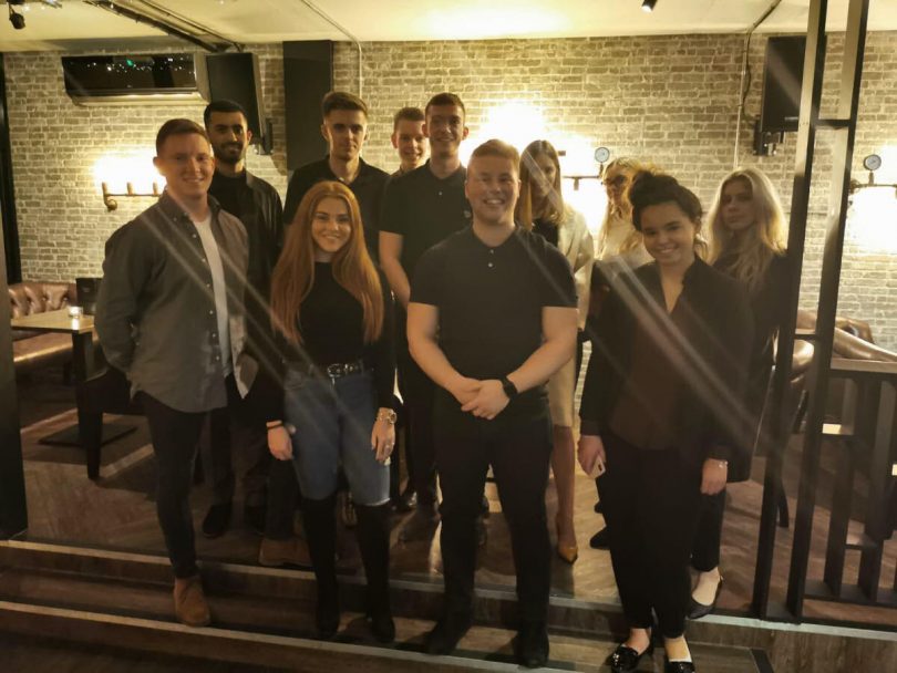 Sam Millward from ChadStone, Kelvin Kang from Land Registry, Charlotte Jordan from Creations by Charlotte, Joe Hedges from ChadStone, Matt Hill from Smith Cooper, Alex Whitby from ChadStone, Owen Hamblett from ChadStone, Nicole Brown from WMB Law Ltd, Ruby Nickless from WMB Law Ltd, Molly Dix from ChadStone and Tia Evans from WMB Law Ltd