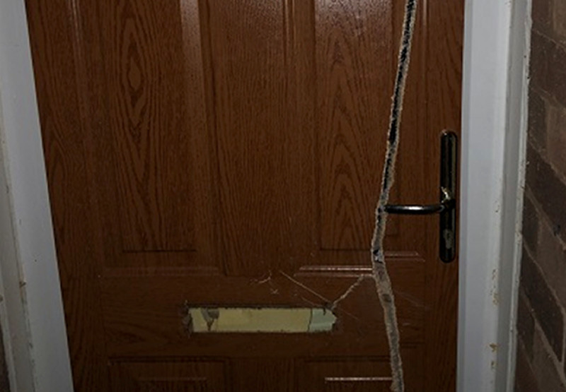 Police carried out the warrant at an address on Worcester Road in Shrewsbury. Photo: West Mercia Police