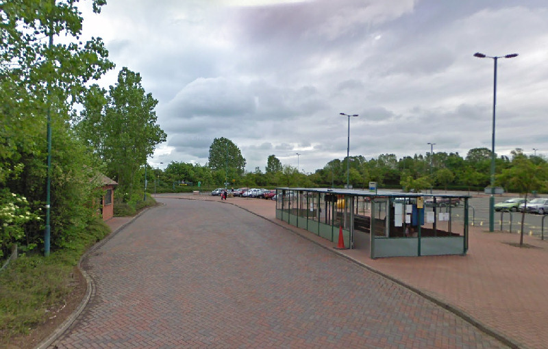 The Meole Brace park and ride site. Image: Google Street View