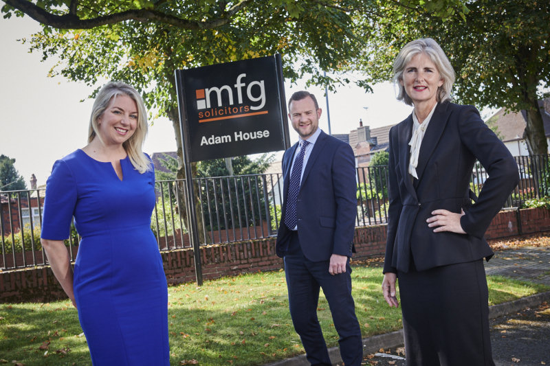Clare Lang, Sam Pedley and Clare Regan