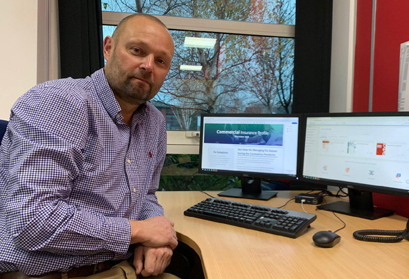 Dave Williams of Henshalls