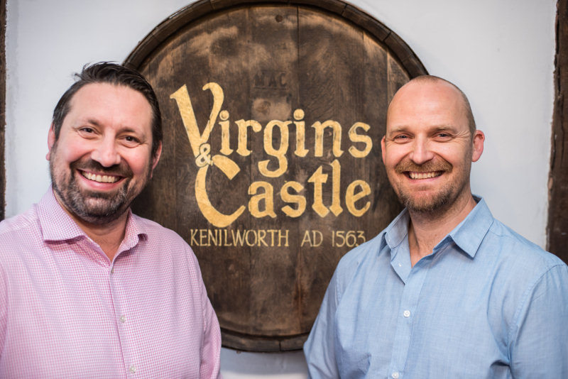 Jonathan Carter Morris and Marc Hornby co-founders of Caviar & Chips