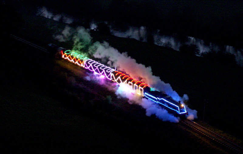 Severn Valley Railway’s spectacular Steam in Lights