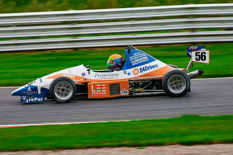 Shropshire racing car driver Lee Morgan is hoping to win the F1000 Championship, despite mechanical failings in his last race