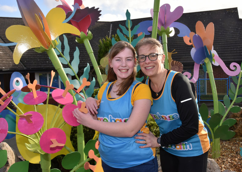 Vicki Evans is ready to finally run the London Marathon in support of Hope House Children's Hospices, where her daughter Poppy and the family receive care and support