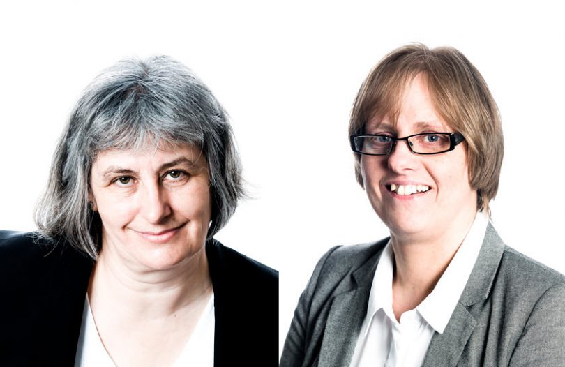 Anne Thomson and Sarah Baugh