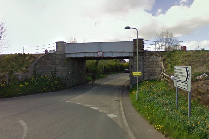 Mill Street will be closed underneath the railway bridge during the work. Image: Google Street View