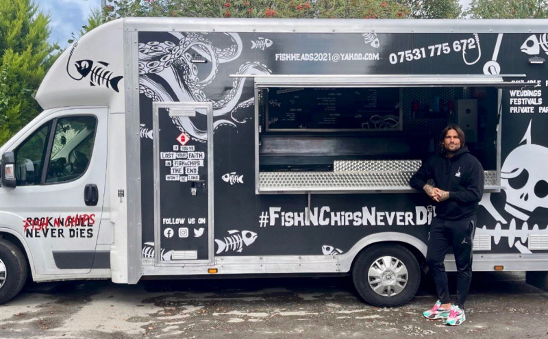 Ryan King, the owner of Fish Heads, is looking forward to travelling around Shropshire in his new mobile fish and chip takeaway