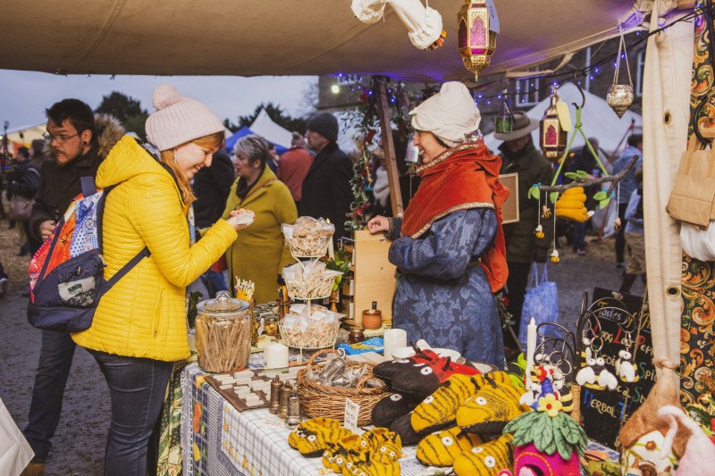 More than 100 stallholders will be at Ludlow Medieval Christmas Fayre