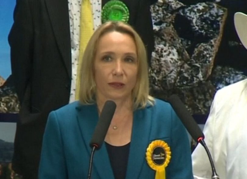Helen Morgan has won the north Shropshire by-election for the Liberal Democrats