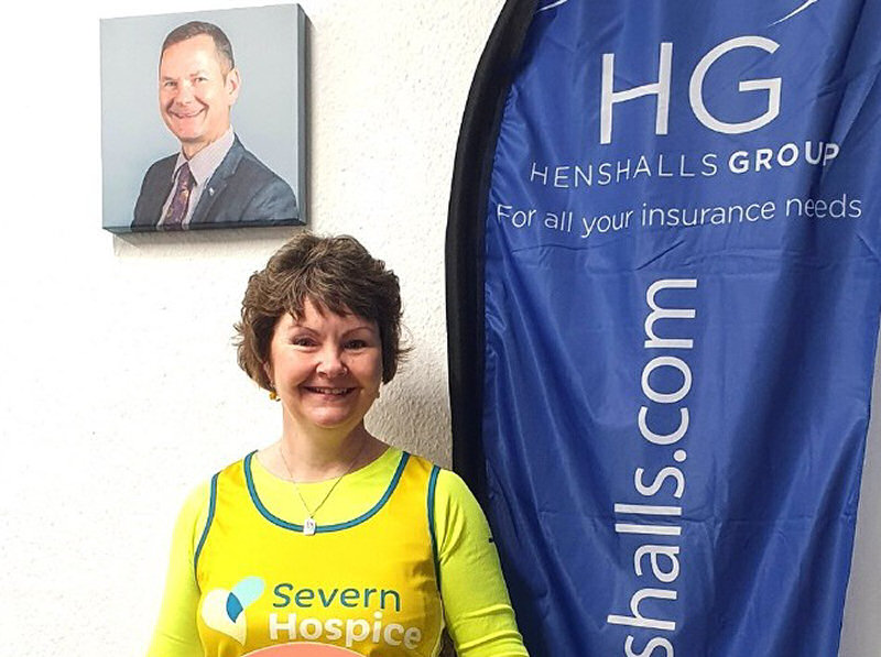Sarah Lincoln, who works for Henshalls Insurance Brokers in Newport