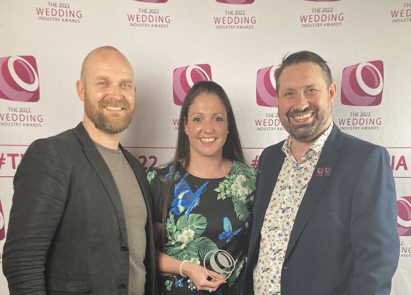 Marc Hornby, Julie Crump and Jonathan Carter-Morris of Caviar & Chips