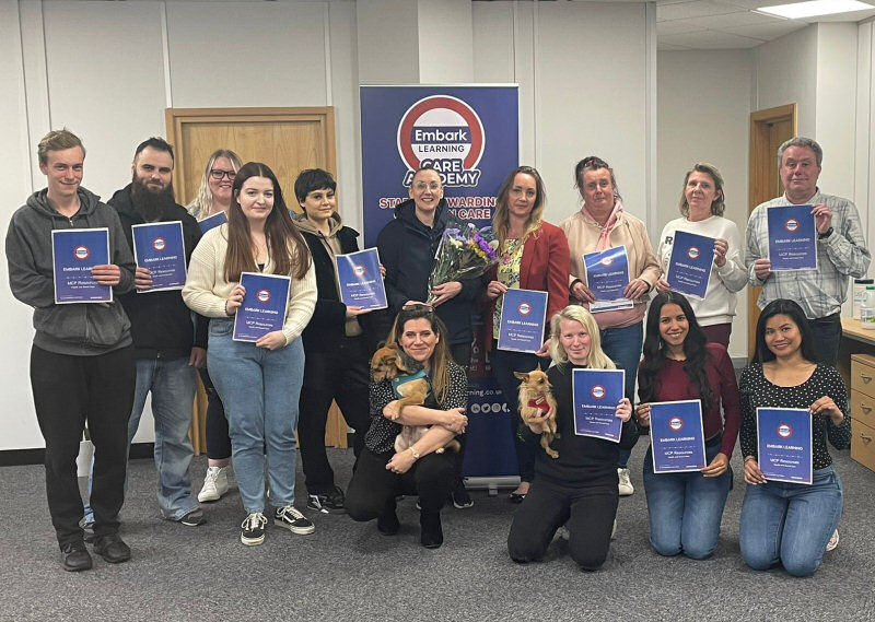 Fairway Homecare's first group of new carers is now fully qualified and ready to get into the field and serve local care facilities