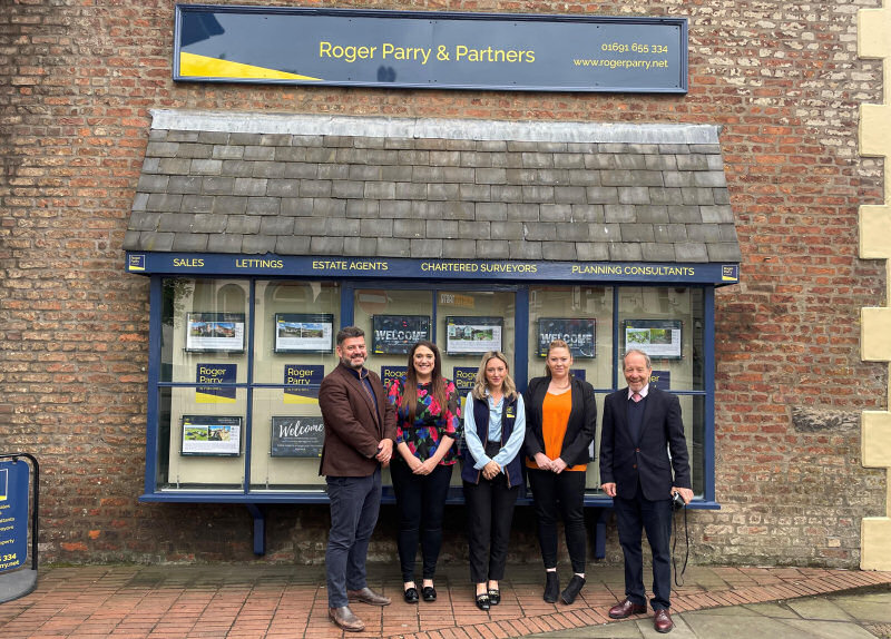 The new Roger Parry & Partners office in Oswestry
