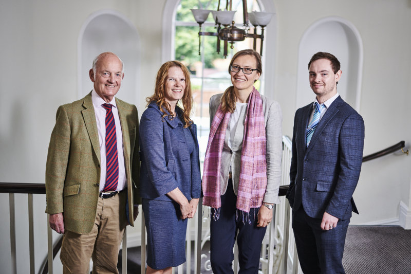 Roy Munton from Shropshire Mental Health Support, Kirsten Bridgewater, Sally Smith and Stewart Harris