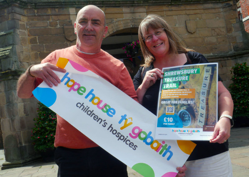 Foster carers Rick and Denise McGowan, from Market Drayton