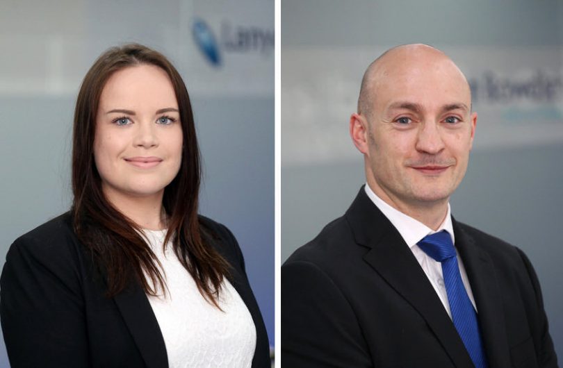 Staci Robinson and Adam Hodson