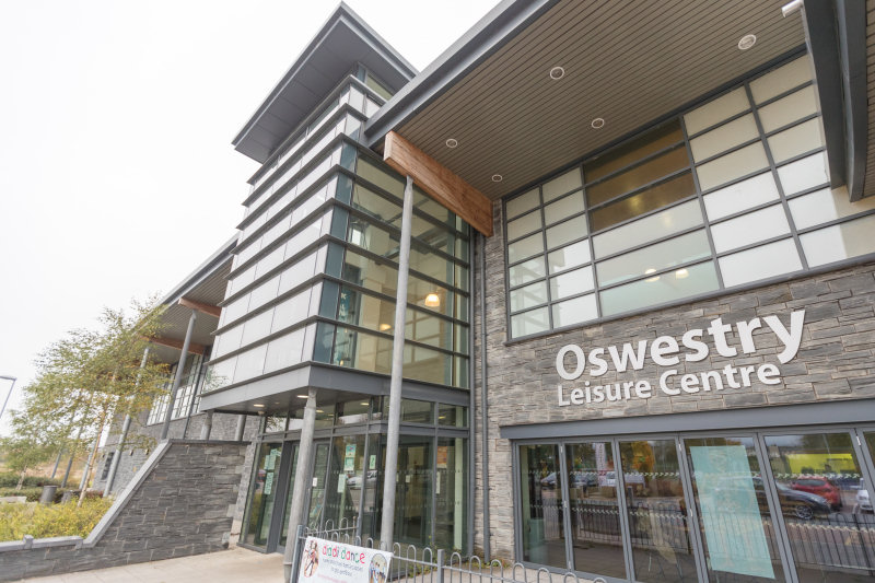 Oswestry Leisure Centre. Photo: Alex Wilkinson Photography and Videography