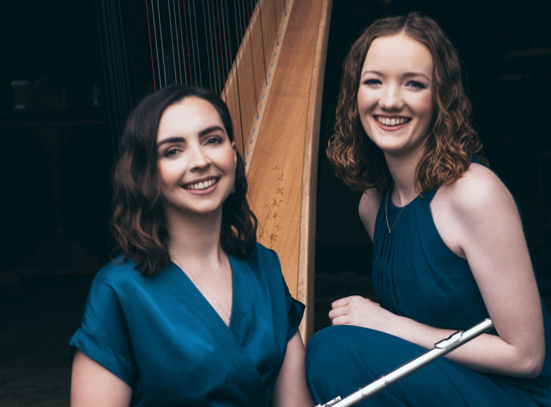 Alis Huws, Official Royal Harpist will be accompanied by flutist Carys Gittins