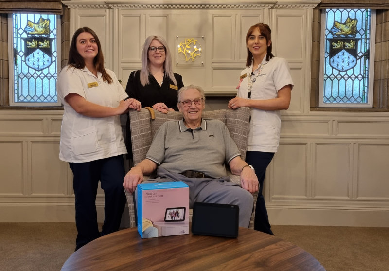Morris Care is trialling Alexa Smart Properties with residents and staff