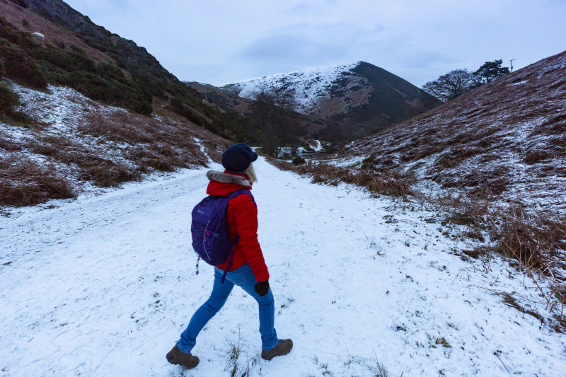Walking at Carding Mill Valley. Photo: National Trust