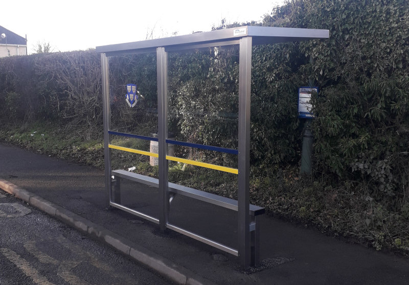 New bus shelters are being installed across Shrewsbury. Photo: Shrewsbury Town Council