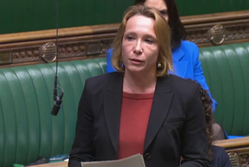 Helen speaking in the Budget debate