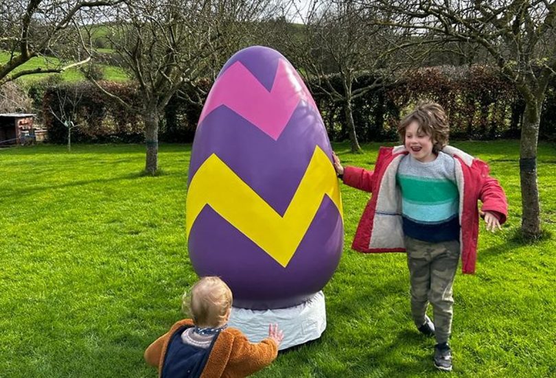 The Easter egg trail will see a dozen eggs popping up in a variety of locations