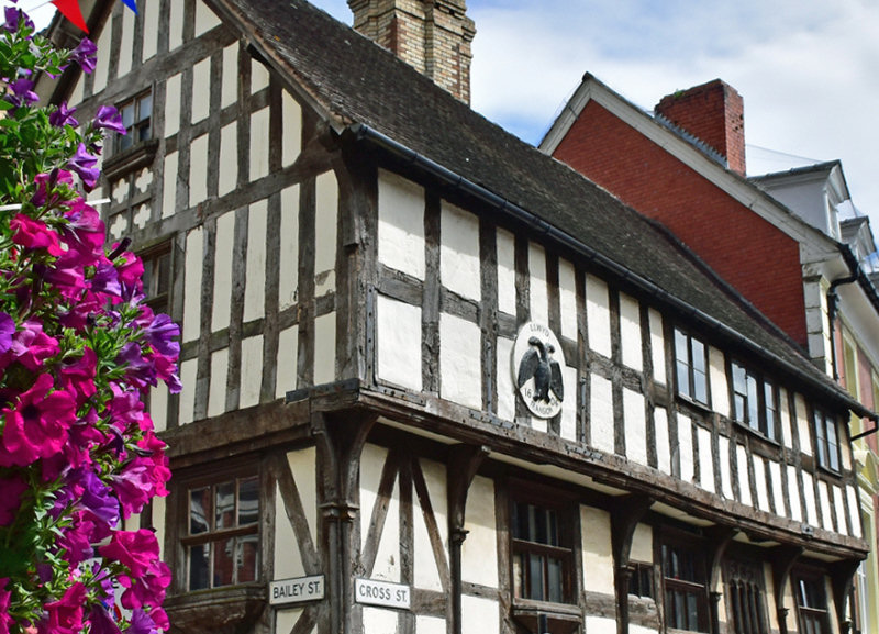 Llwyd Mansion in Oswestry town centre. Photo: Oswestry Town Council