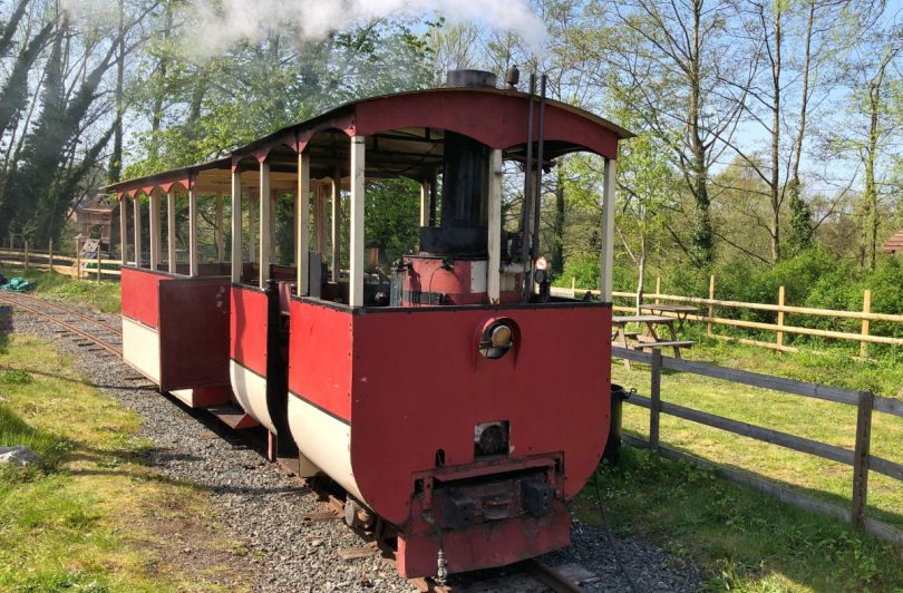 The steam tram has not run since 2019